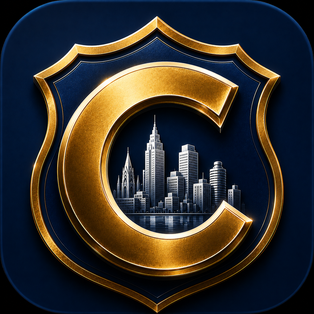 Corcinga City official app icon